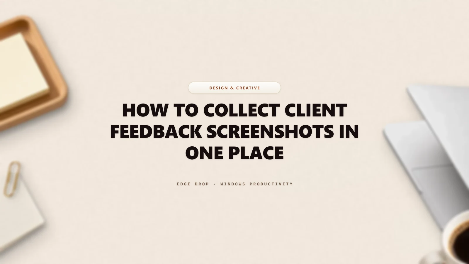 How to Collect Client Feedback Screenshots in One Place — Edge Drop Guide