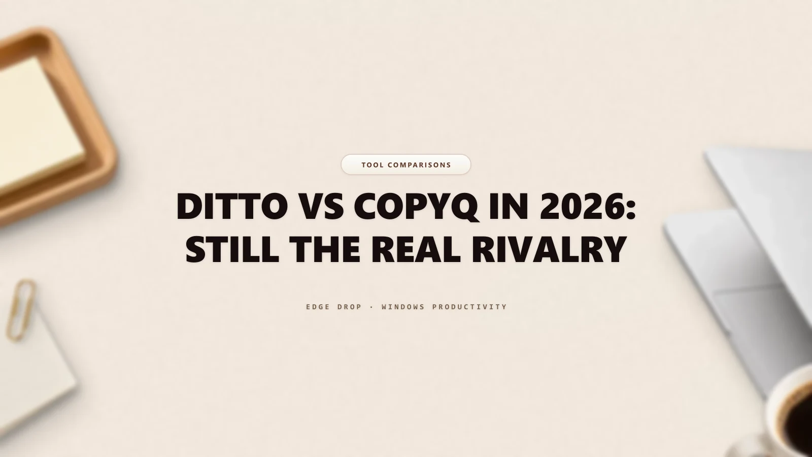 Ditto vs CopyQ in 2026: Still the Real Rivalry — Edge Drop Guide
