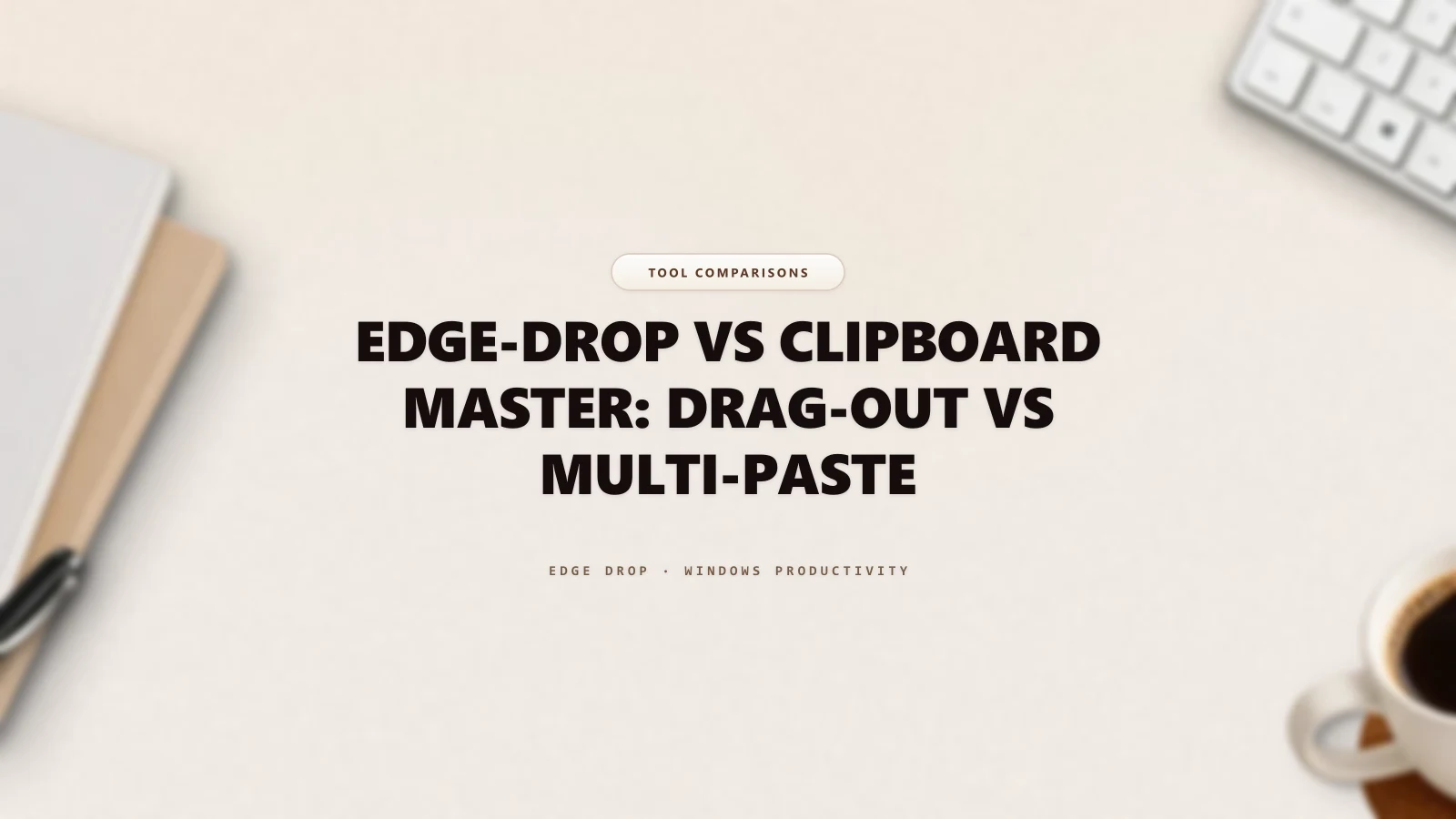 Edge-Drop vs Clipboard Master: Drag-Out vs Multi-Paste — Edge Drop Guide