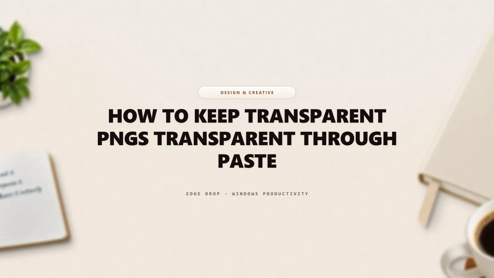 How to Keep Transparent PNGs Transparent Through Paste — Edge Drop Guide