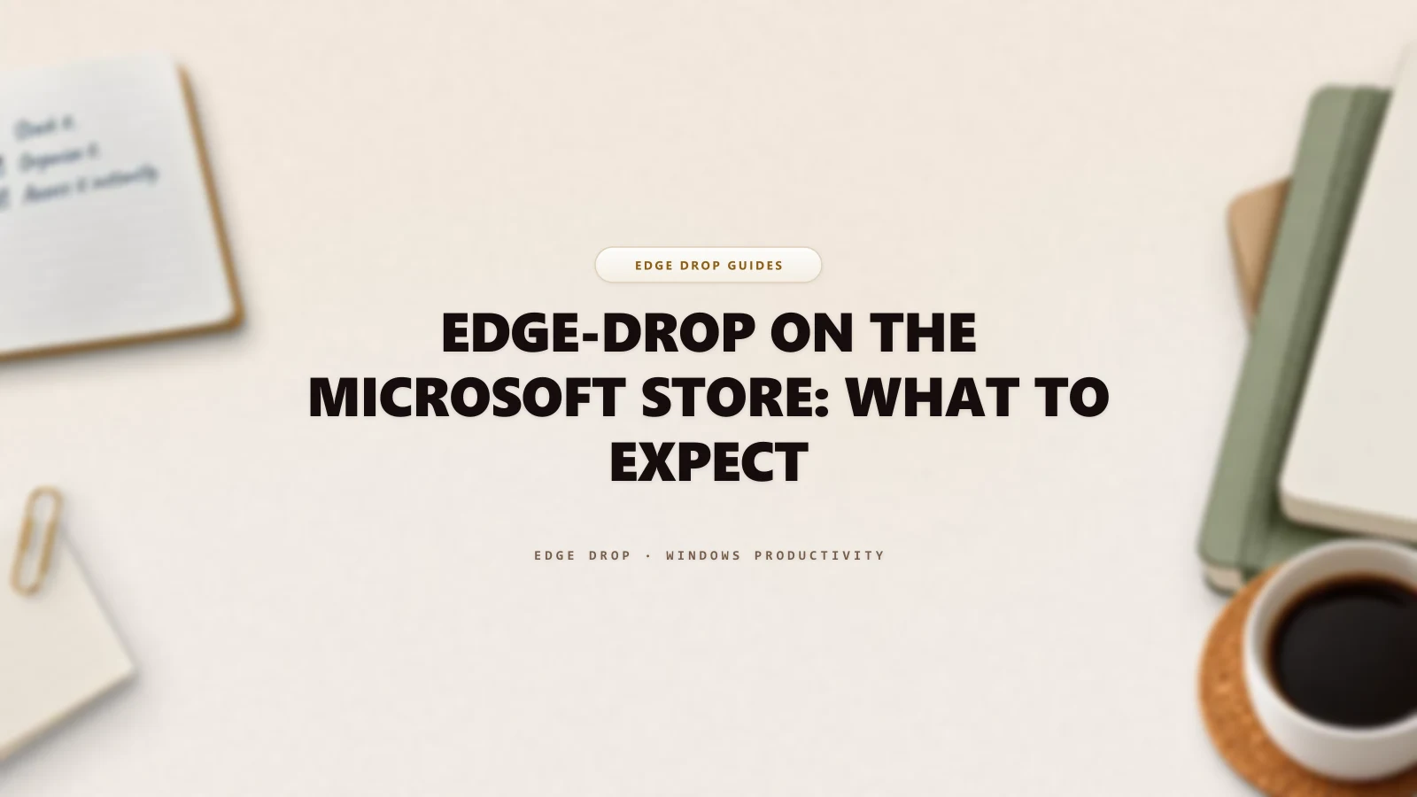 Edge-Drop on the Microsoft Store: What to Expect — Edge Drop Guide