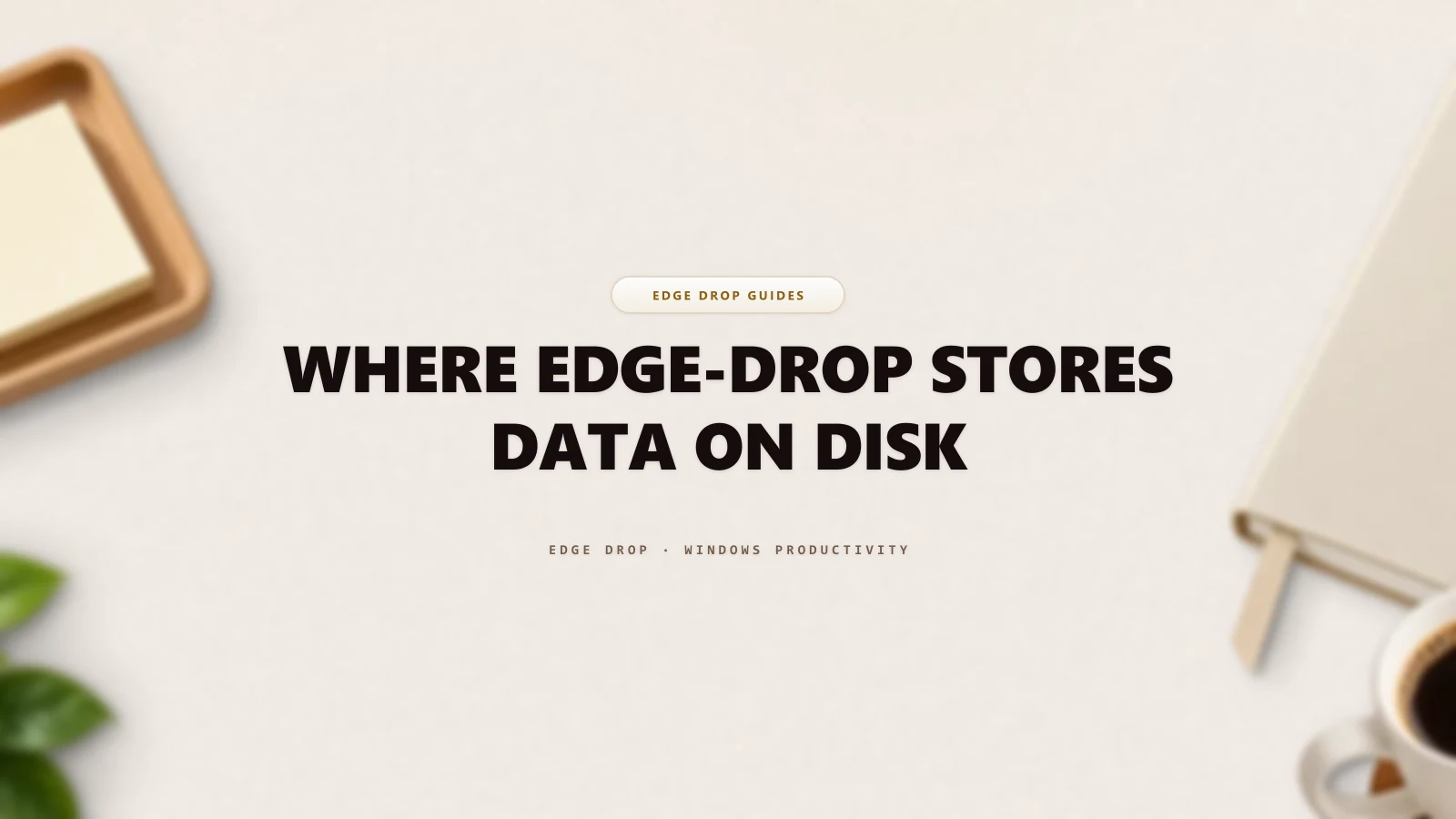 Where Edge-Drop Stores Data on Disk — Edge Drop Guide